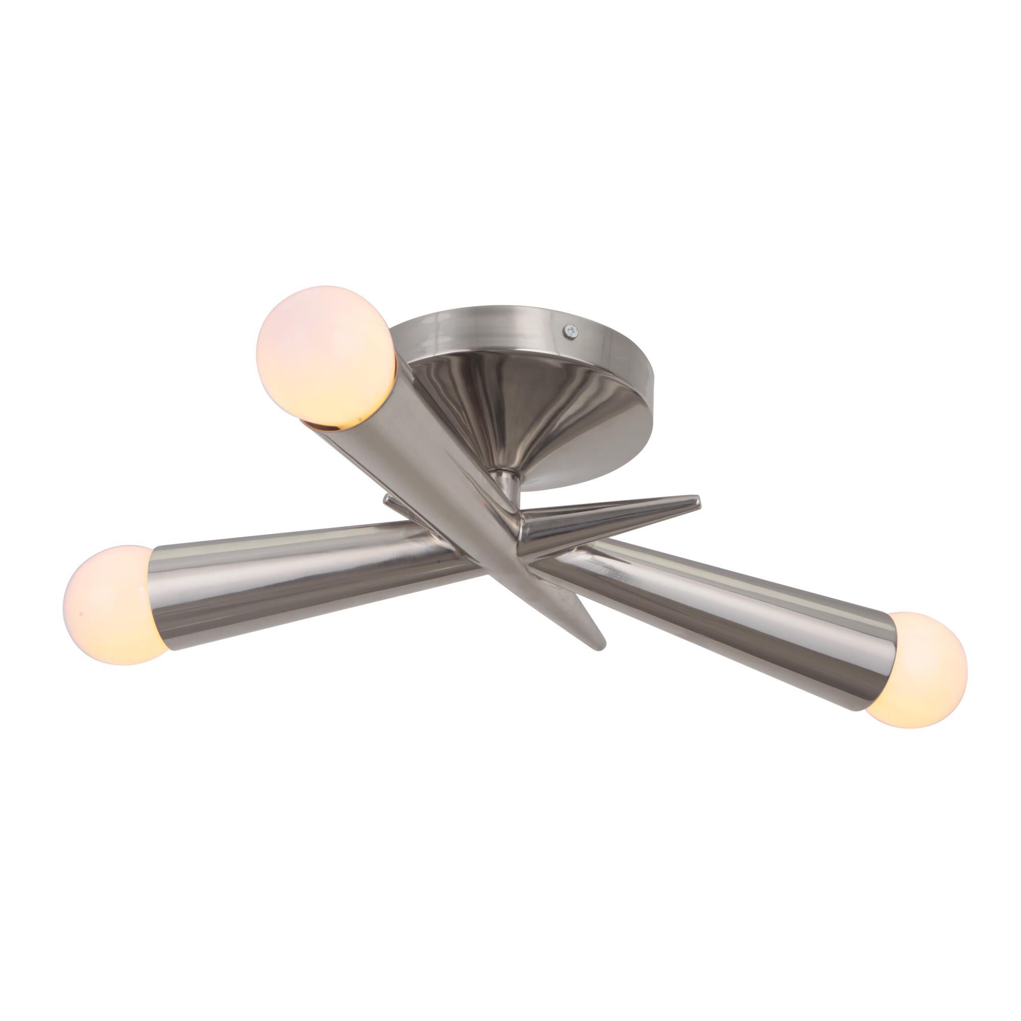 Nova 16 Inch 3 Light Semi Flush Mount by Craftmade